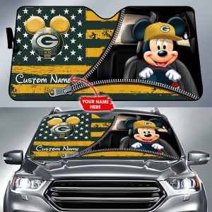 Green Bay Packers NFL Football Team Car Sun Shade CSS0687