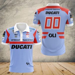 Gresini Racing Polo Shirt Golf Shirt 3D PLS330