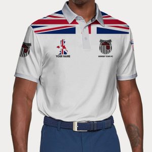 Grimsby Town Polo Shirt Golf Shirt 3D PLS1861