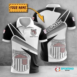 Grimsby Town Polo Shirt Golf Shirt 3D PLS351