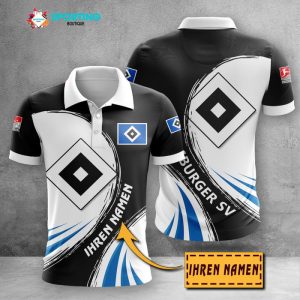 Hamburger SV Polo Shirt Golf Shirt 3D PLS2310
