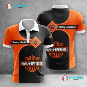 Harley-Davidson Polo Shirt Golf Shirt 3D PLS1691