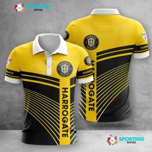 Harrogate Town AFC Polo Shirt Golf Shirt 3D PLS525