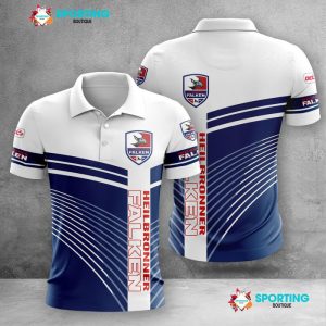 Heilbronner Falken Polo Shirt Golf Shirt 3D PLS909