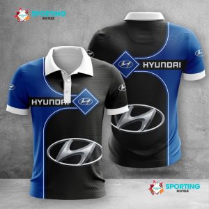 Hyundai Polo Shirt Golf Shirt 3D PLS1747