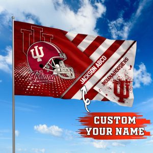 Indiana Hoosiers NCAA Personalized Fly Flag Outdoor Flag Fl032