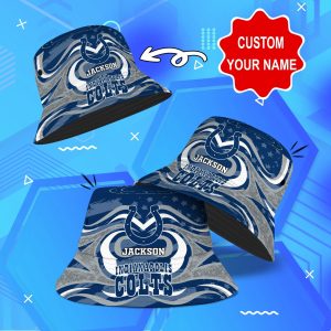 Indianapolis Colts NFL Bucket Hat Personalized SBH220