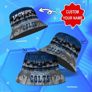 Indianapolis Colts NFL Bucket Hat Personalized SBH315