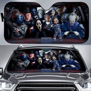 Indianapolis Colts NFL Halloween Car Sun Shade CSS0612