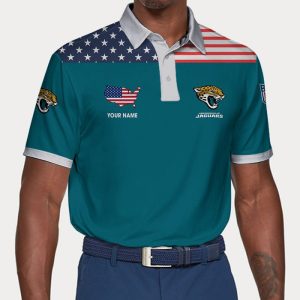 Jacksonville Jaguars Polo Shirt Golf Shirt 3D PLS1795
