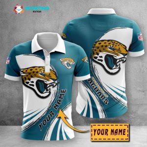Jacksonville Jaguars Polo Shirt Golf Shirt 3D PLS2157