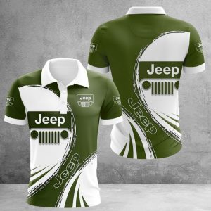 Jeep Polo Shirt Golf Shirt 3D PLS2454