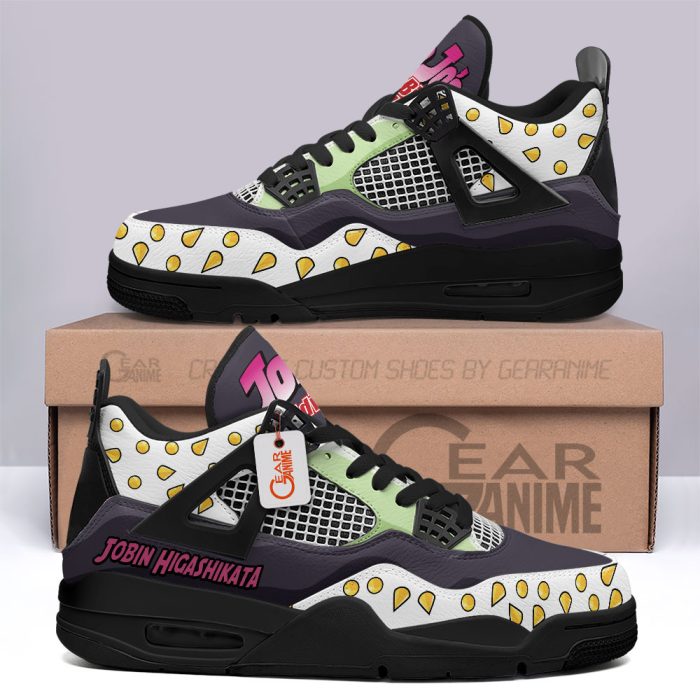 Jobin Higashikata Jordan 4 Sneakers Anime Personalized Shoes JD377