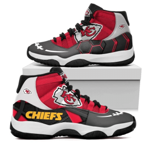 Kansas City Chiefs NFL 3D Air Jordan 11 Sneaker JD110465