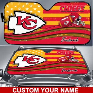Kansas City Chiefs NFL Car Sun Shade CSS0656