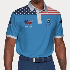 Kansas City Royals Polo Shirt Golf Shirt 3D PLS467