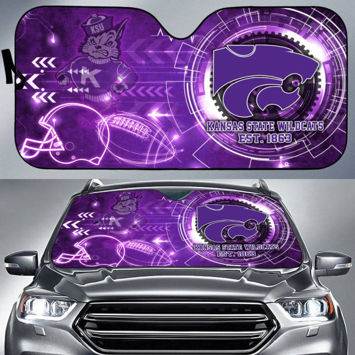 Kansas State Wildcats NCAA Car Sun Shade CSS0659