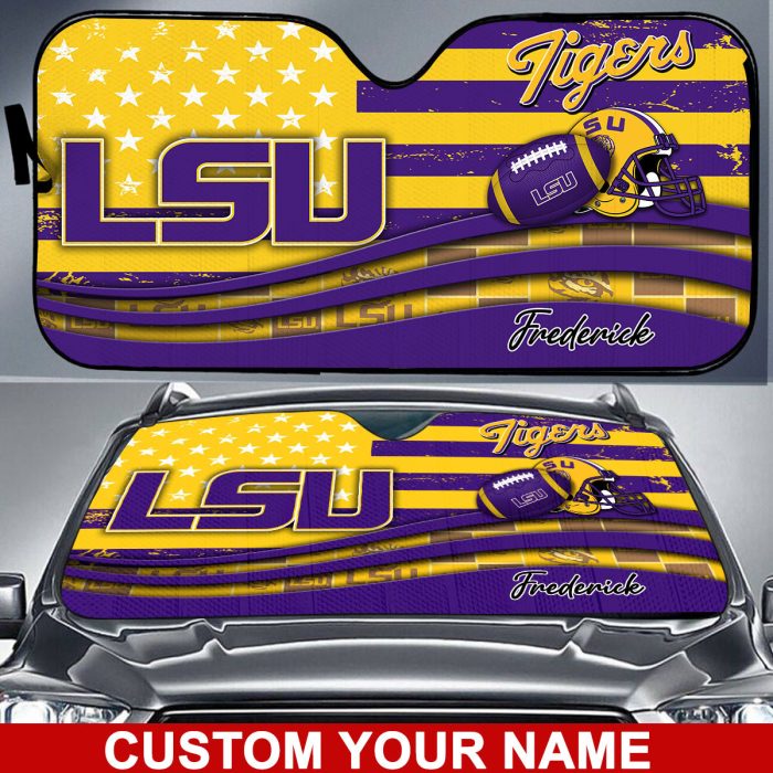 LSU TIGERS NCAA Car Sun Shade CSS0428