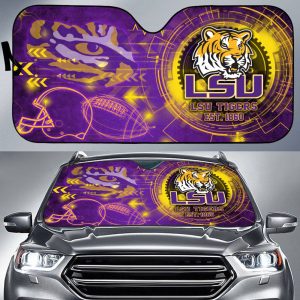 LSU Tigers NCAA Car Sun Shade CSS0501