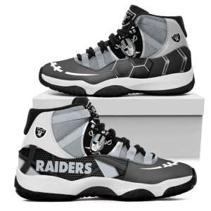 Las Vegas Raiders NFL 3D Air Jordan 11 Sneaker JD110466