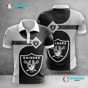 Las Vegas Raiders Polo Shirt Golf Shirt 3D PLS1409