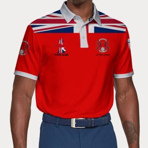 Leyton Orient Polo Shirt Golf Shirt 3D PLS1847