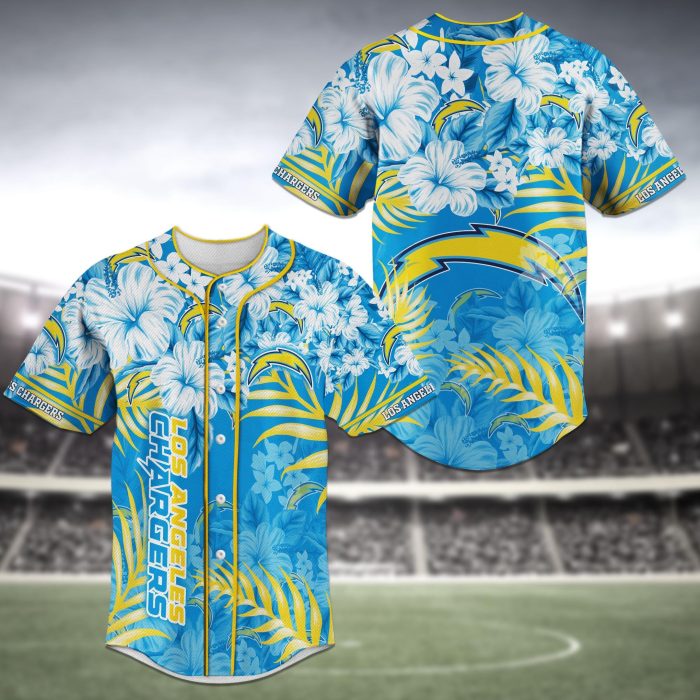 Los Angeles Chargers NFL Baseball Jersey Personalized 2023 BJ2512
