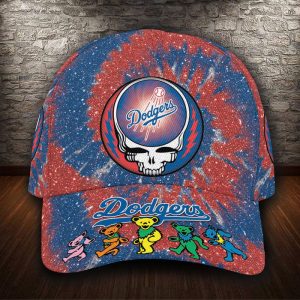 Los Angeles Dodgers x Grateful Dead 3D Classic Baseball Cap CGI1481