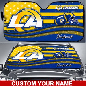 Los Angeles Rams NFL Car Sun Shade CSS0654