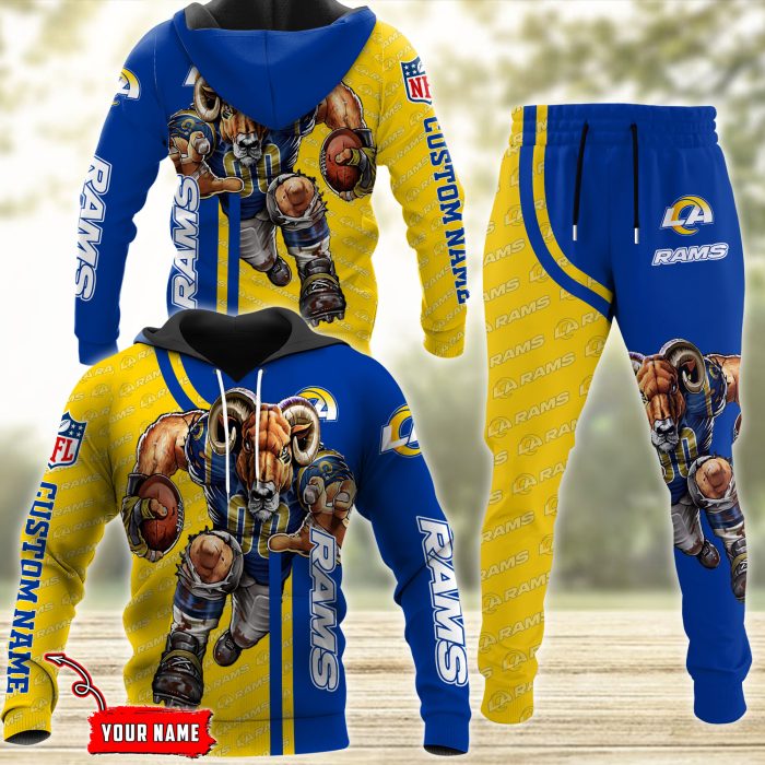 Los Angeles Rams NFL Combo Hoodie And Joggers Gift For Fan 2023 CHJ015