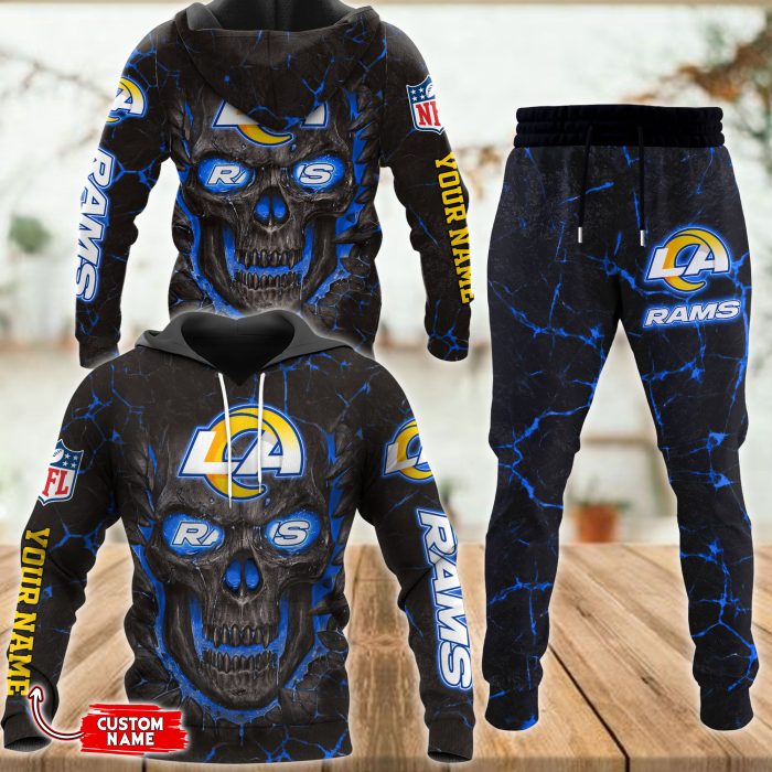 Los Angeles Rams NFL Combo Hoodie And Joggers Gift For Fans 2023 CHJ034