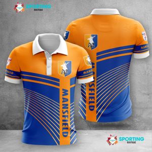 Mansfield Town Polo Shirt Golf Shirt 3D PLS1448