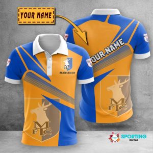 Mansfield Town Polo Shirt Golf Shirt 3D PLS352