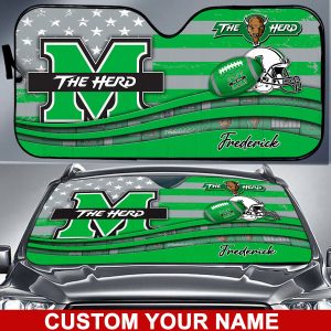 Marshall Thundering Herd NCAA Car Sun Shade CSS0638