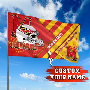 Maryland Terrapins NCAA Personalized Fly Flag Outdoor Flag Fl052