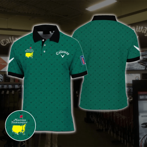Masters Tournamen Polo Shirt Golf Shirt 3D PLS269