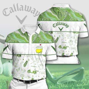 Masters Tournament Callaway Polo Shirt Golf Shirt 3D PLS067