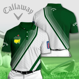 Masters Tournament Callaway Polo Shirt Golf Shirt 3D PLS083