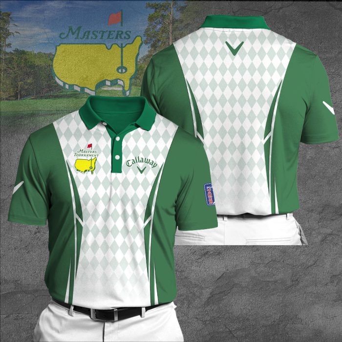 Masters Tournament Callaway Polo Shirt Golf Shirt 3D PLS091