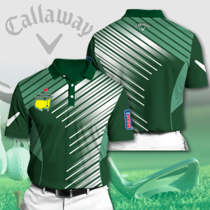 Masters Tournament Callaway Polo Shirt Golf Shirt 3D PLS095