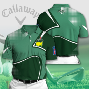 Masters Tournament Callaway Polo Shirt Golf Shirt 3D PLS105