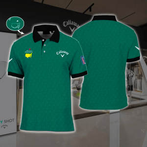 Masters Tournament Callaway Polo Shirt Golf Shirt 3D PLS281