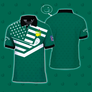 Masters Tournament Callaway Polo Shirt Golf Shirt 3D PLS282