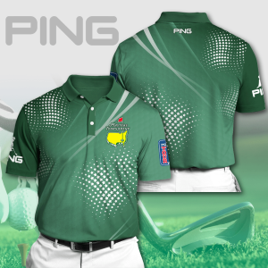Masters Tournament Ping Polo Shirt Golf Shirt 3D PLS088