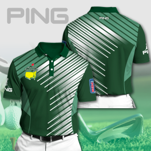Masters Tournament Ping Polo Shirt Golf Shirt 3D PLS096