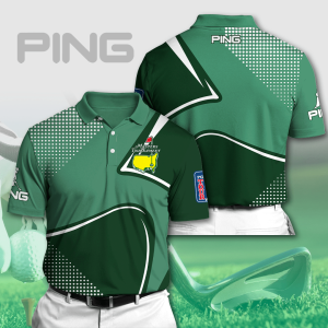 Masters Tournament Ping Polo Shirt Golf Shirt 3D PLS106