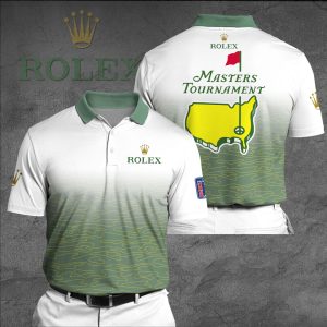 Masters Tournament Rolex Polo Shirt Golf Shirt 3D PLS142