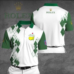 Masters Tournament Rolex Polo Shirt Golf Shirt 3D PLS143