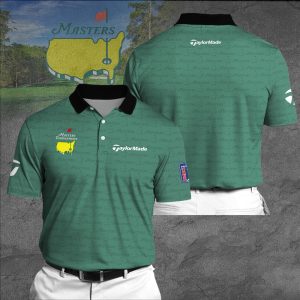 Masters Tournament TaylorMade Polo Shirt Golf Shirt 3D PLS031