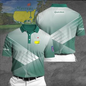 Masters Tournament TaylorMade Polo Shirt Golf Shirt 3D PLS178